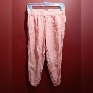 RACHEL Rachel Roy Peach Linen Pants